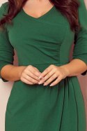 IRIS Sukienka z zakładkami - zielona