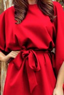 SOFIA Sukienka motyl - czerwona